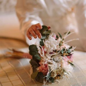 Ramo de Novia de Flores Preservadas