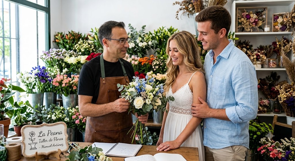 Asesoramiento personalizado en La Peana Taller de Flores